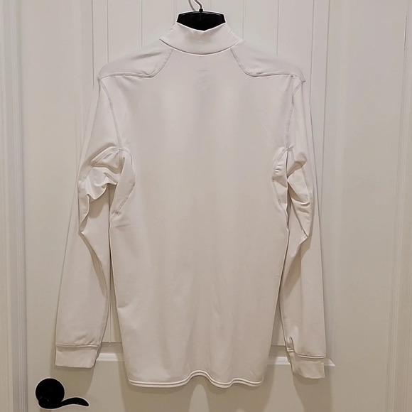 Nike Pro Fit White Long Sleeve Training Shirt Size XL - Picture 7 of 10